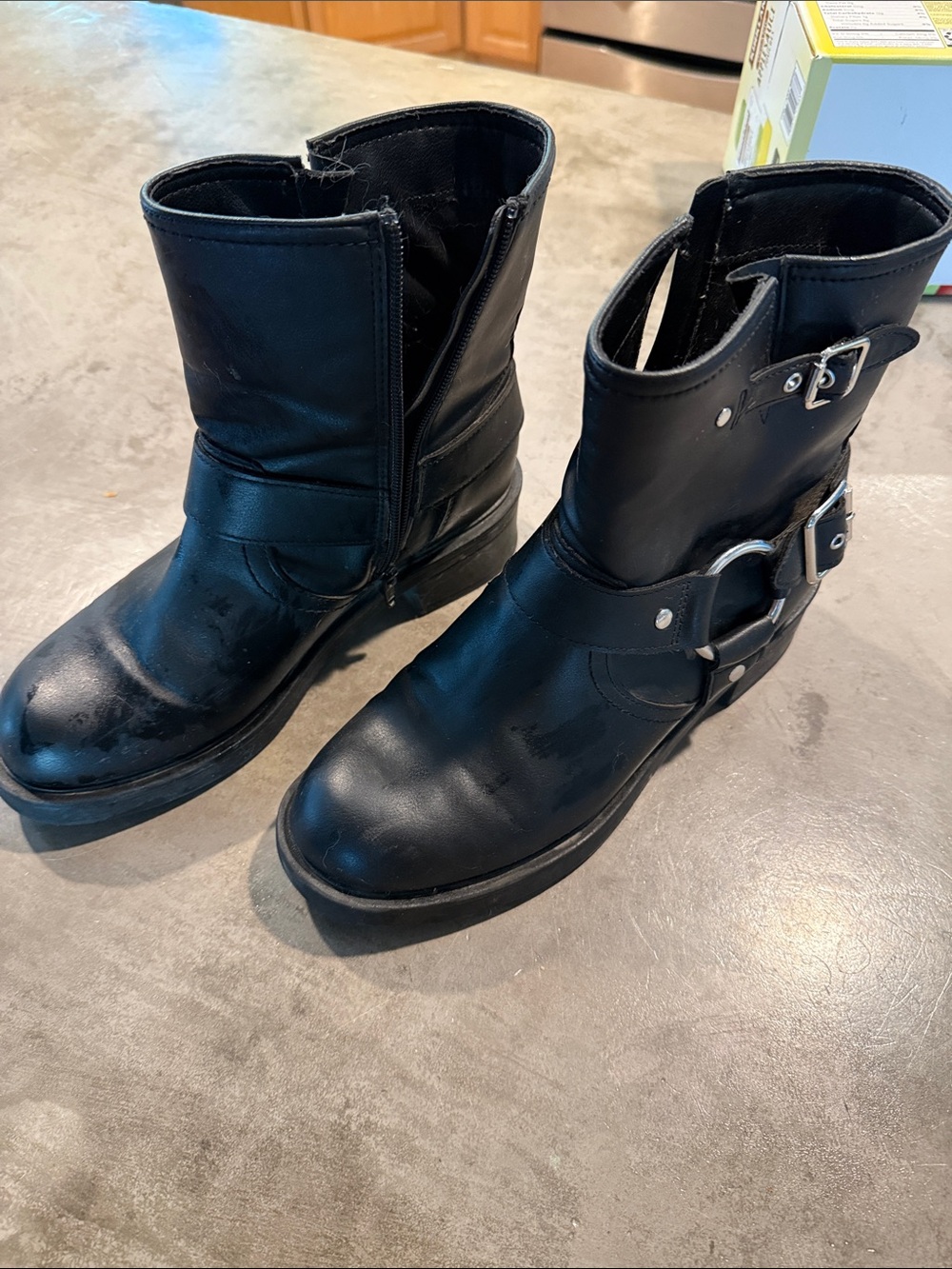 Target Black Women's Harness Boots